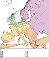 Tectonic map of Europe