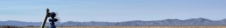 Geothermal well at Blue Mountain in Nevada