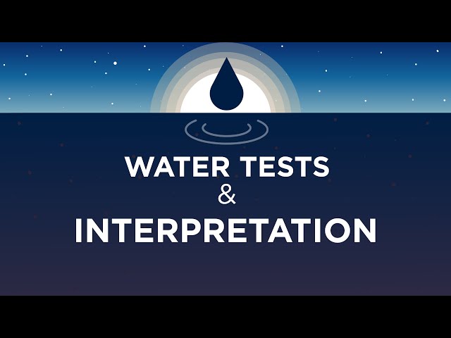 Water Tests &  Interpretation | TOP Energy Training